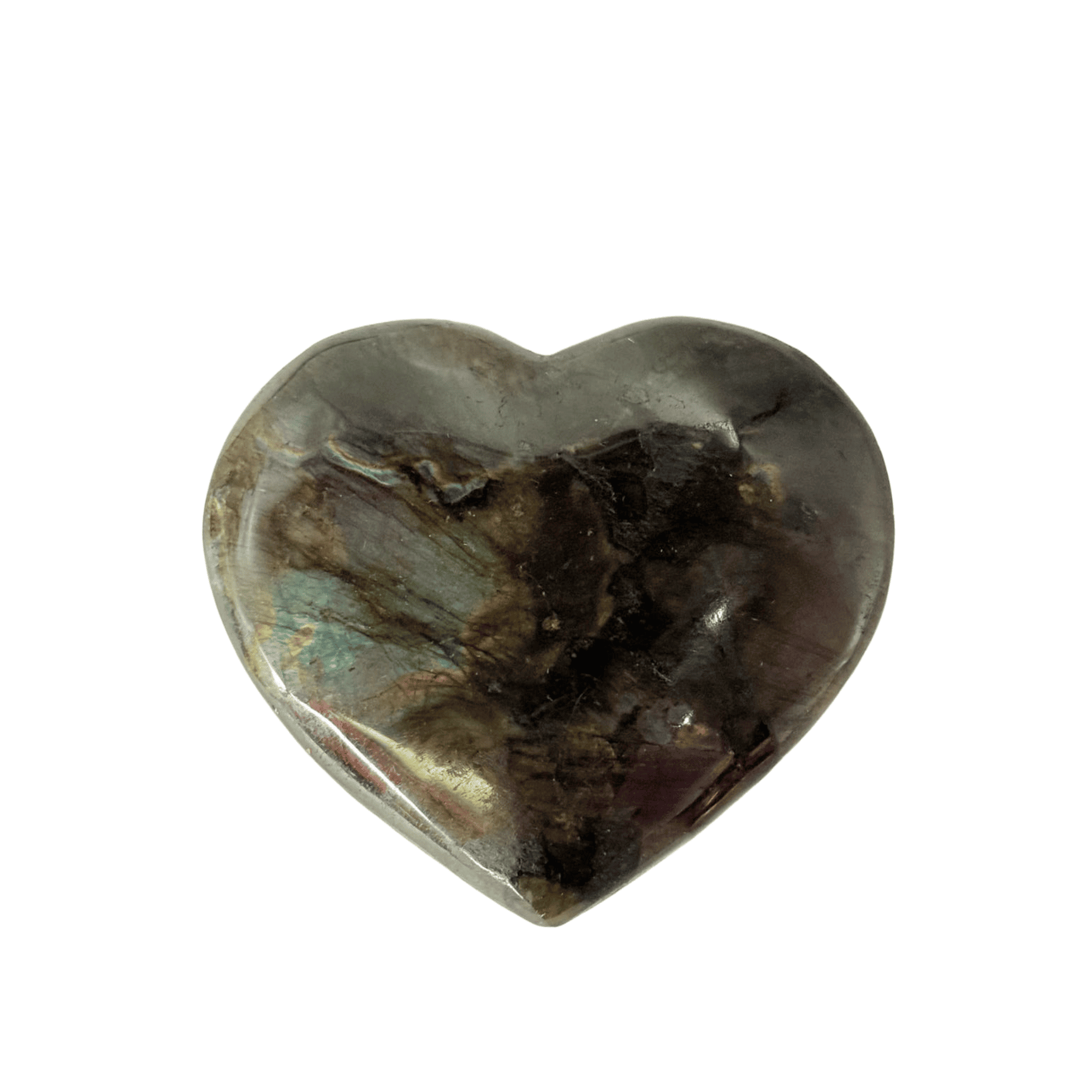 Labradorite Heart Stone- 0.170 g